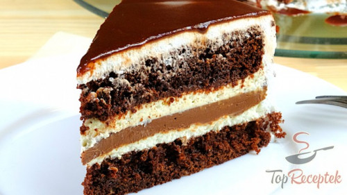 Csokis mascarpone torta